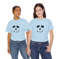 Skull Face Graphic Tee — Minimal Halloween Skull T-Shirt