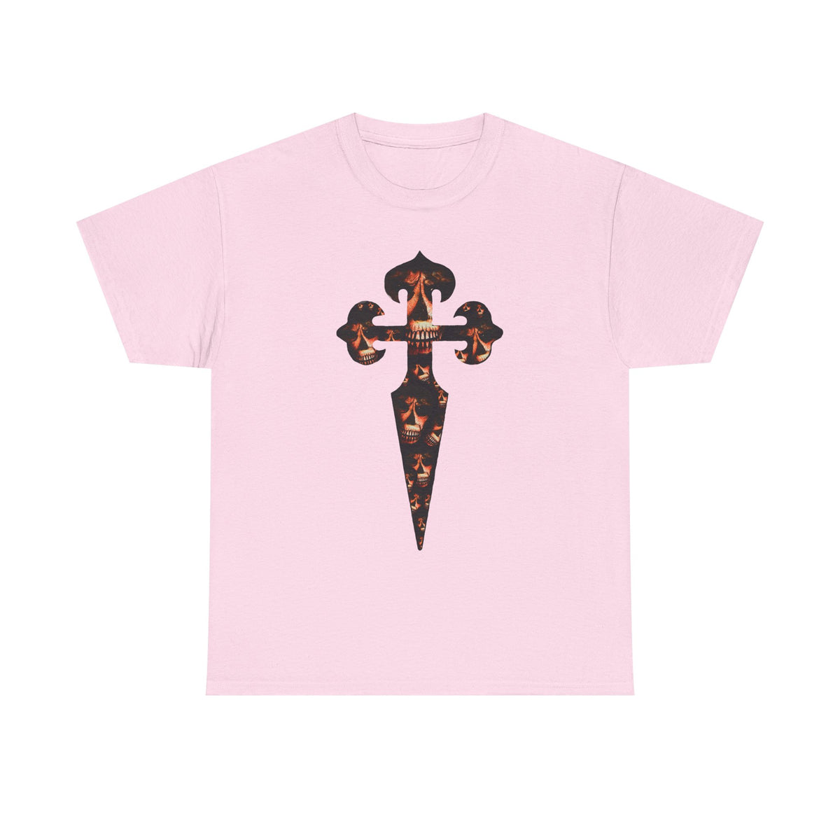 Celtic Skull Dagger Graphic Tee — Gothic Horror Print