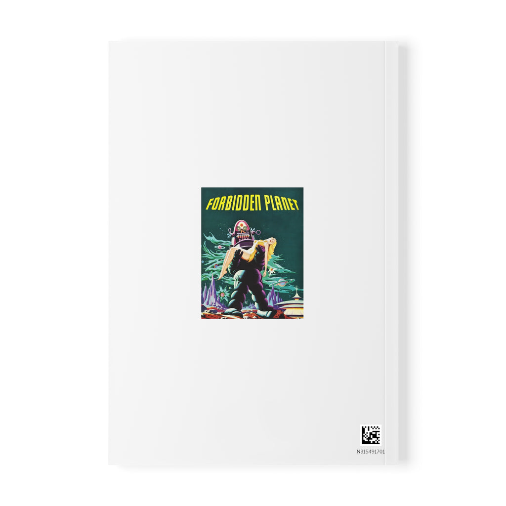 Forbidden Planet A5 Softcover Notebook — Vintage Sci‑Fi Movie Poster Journal