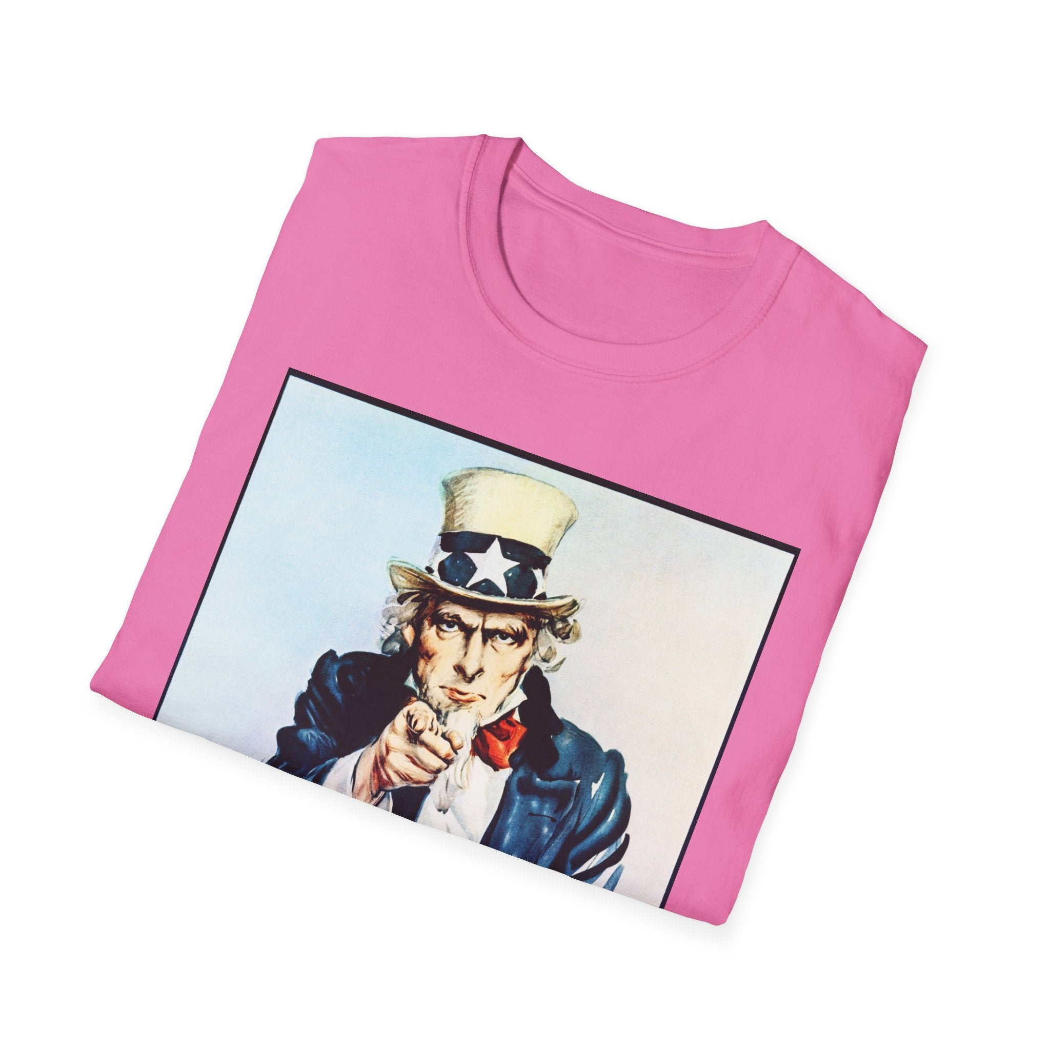 Uncle Sam Don't Be a Twat T-Shirt | Political Satire Tee