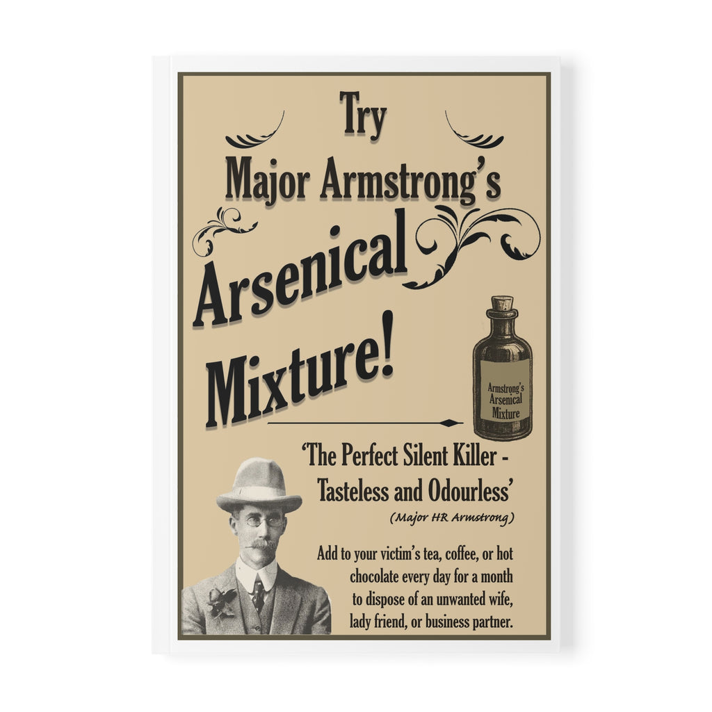 Arsenical Mixture Vintage Ad A5 Softcover Notebook