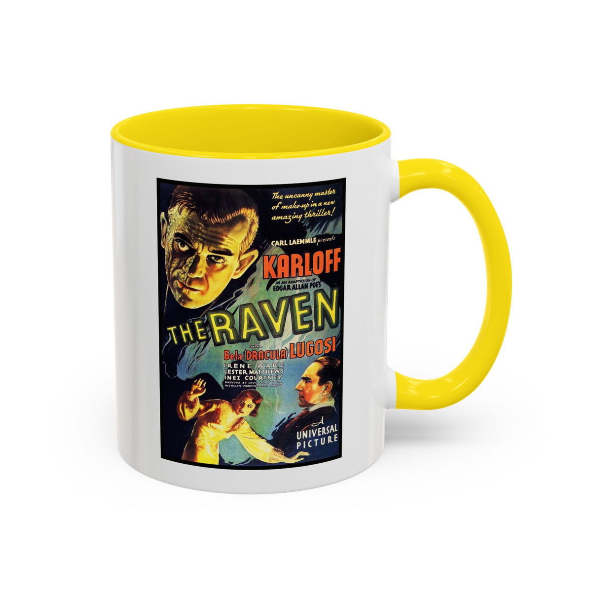 The Raven Movie Poster Accent Coffee Mug (11oz, 15oz)
