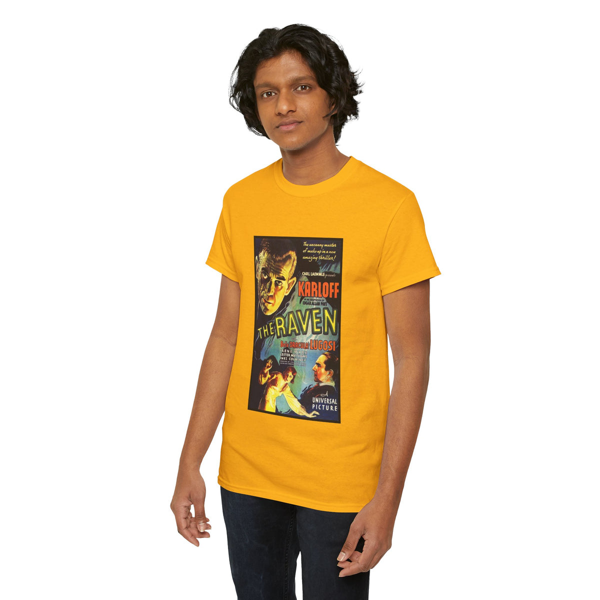 The Raven Vintage Horror Movie Poster T-Shirt