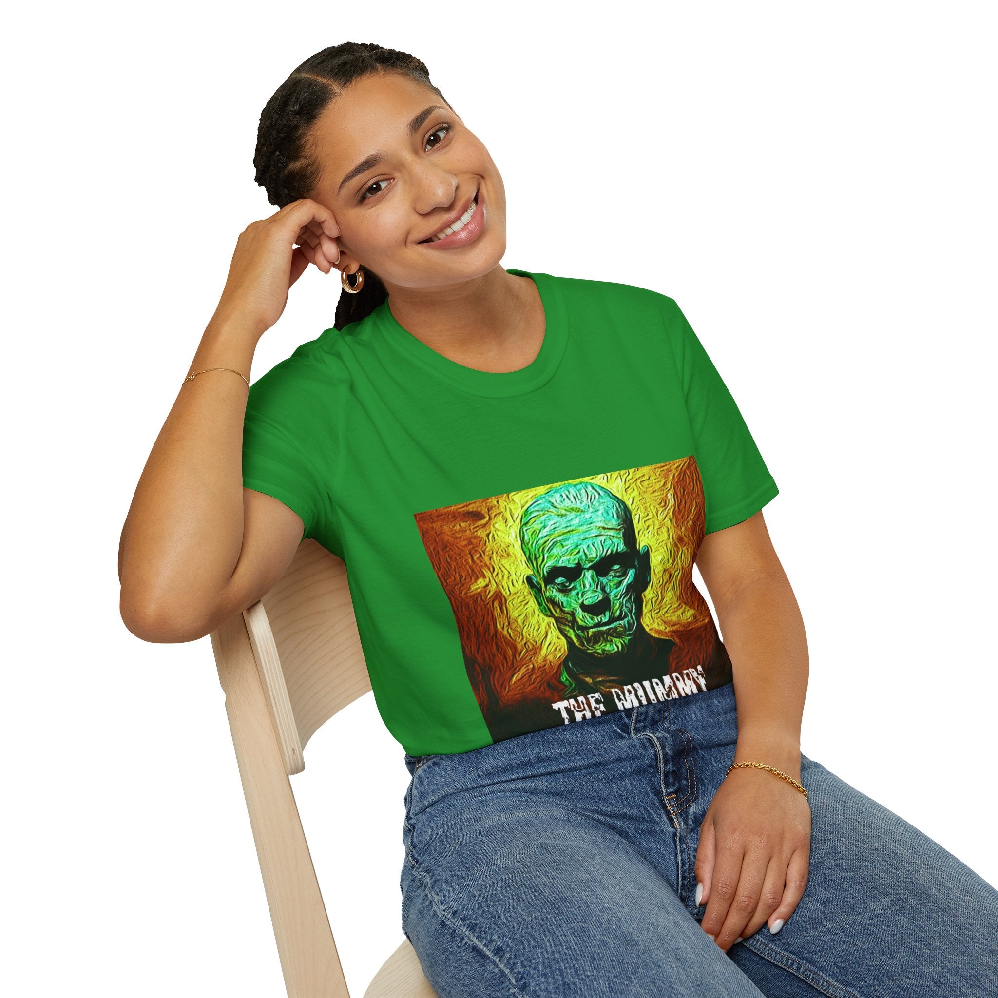 The Mummy Vintage Horror T-Shirt — Retro Green Monster Graphic Tee