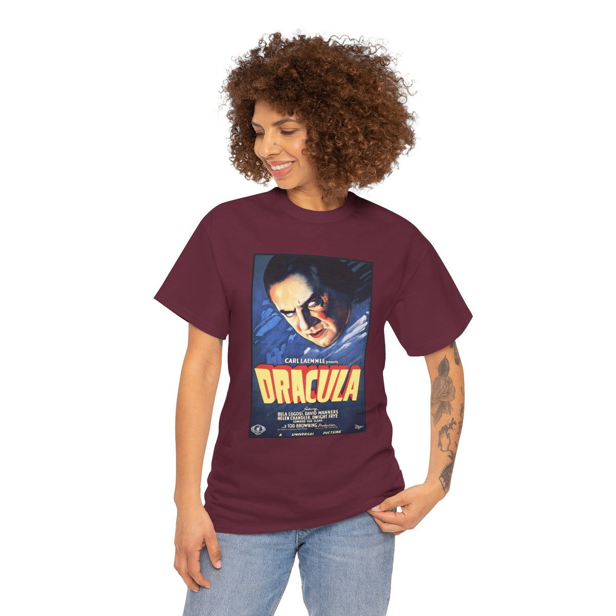Dracula Vintage Movie Poster Tee — Vintage Horror Classic T‑Shirt