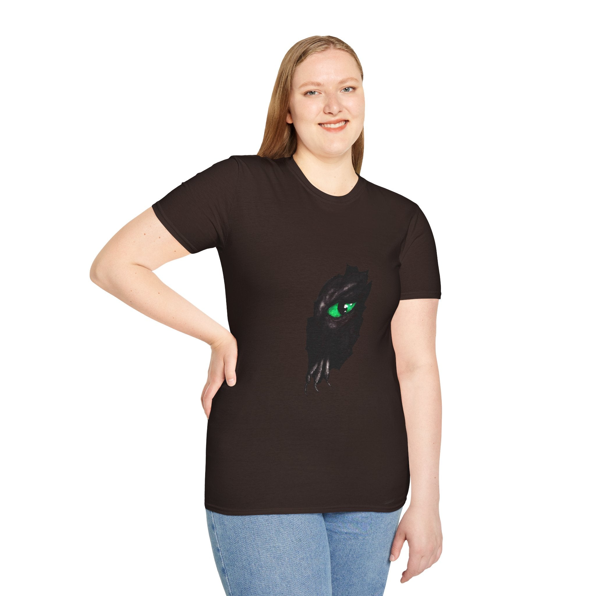 Green Dragon Eye and Claw Tee | T-shirt