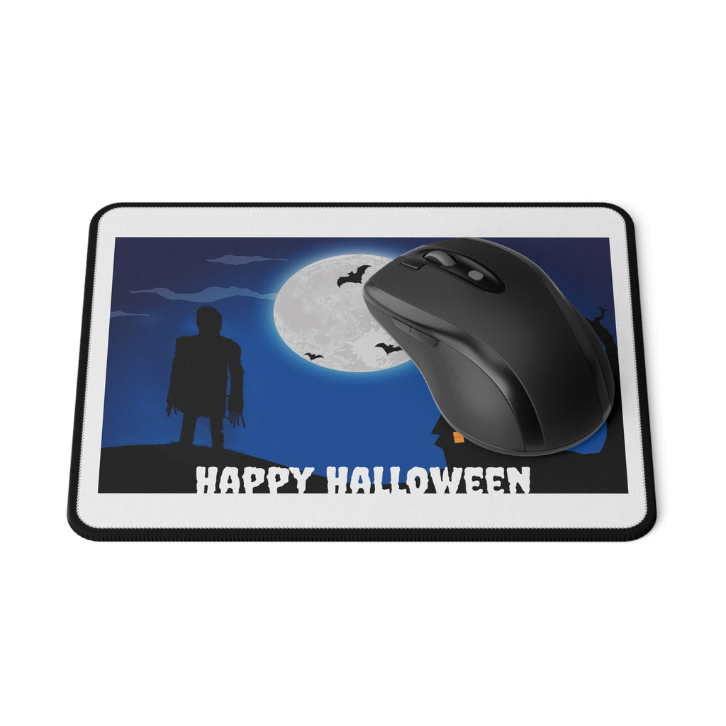 Happy Halloween Wicker Man Gaming Mouse Pad — Spooky Night Non-Slip Pad