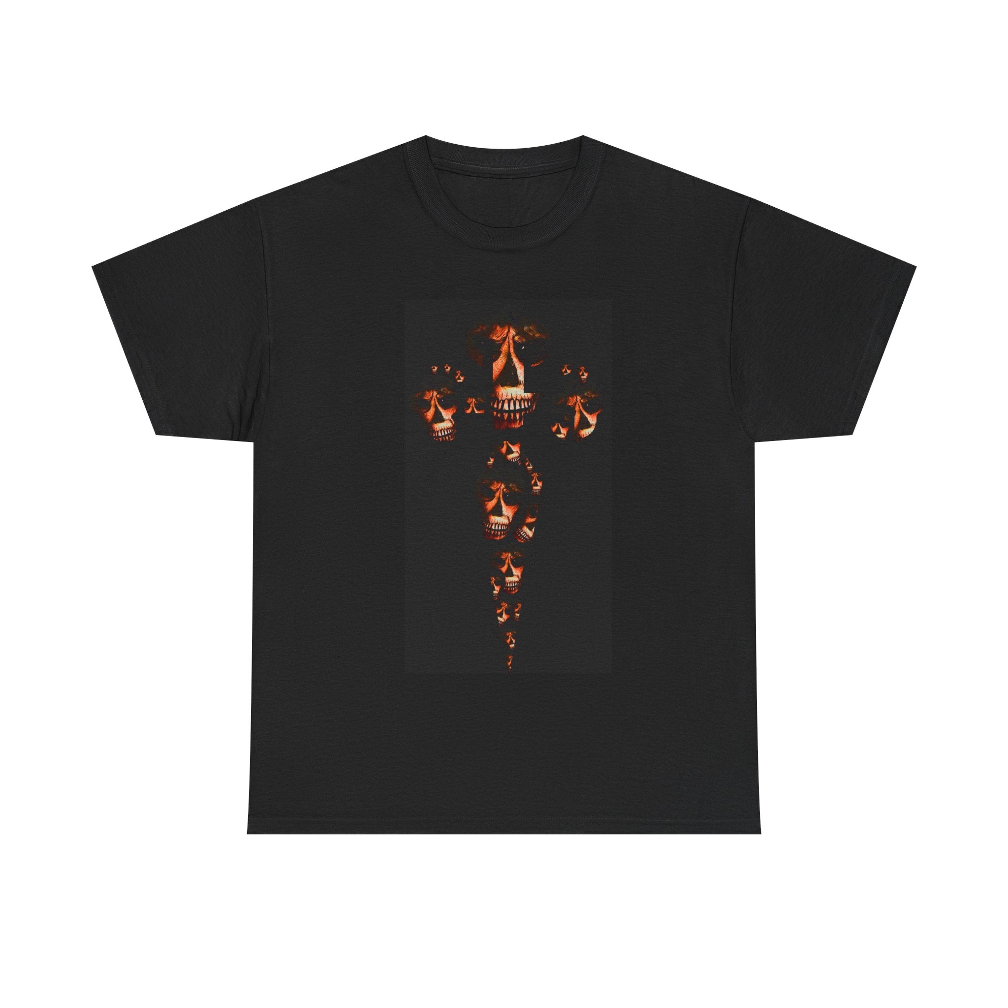 Celtic Skull Dagger Graphic Tee — Gothic Horror Print