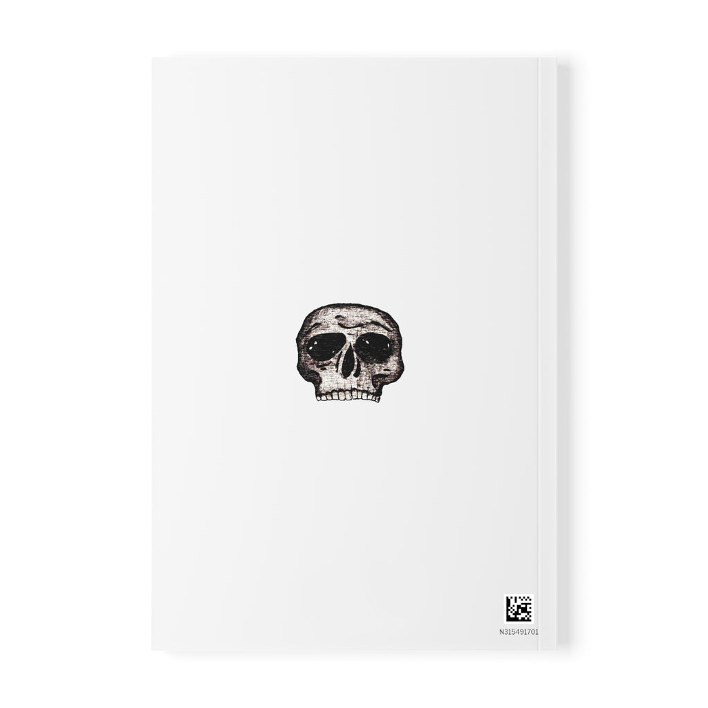 Vintage Distressed Skull Graphic Notebook — A5 Softcover