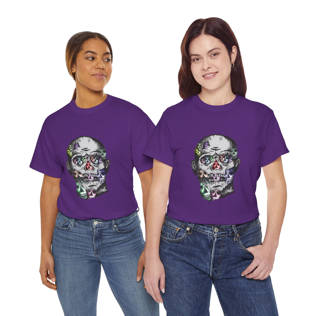 Skulls within a Skull Graphic Tee