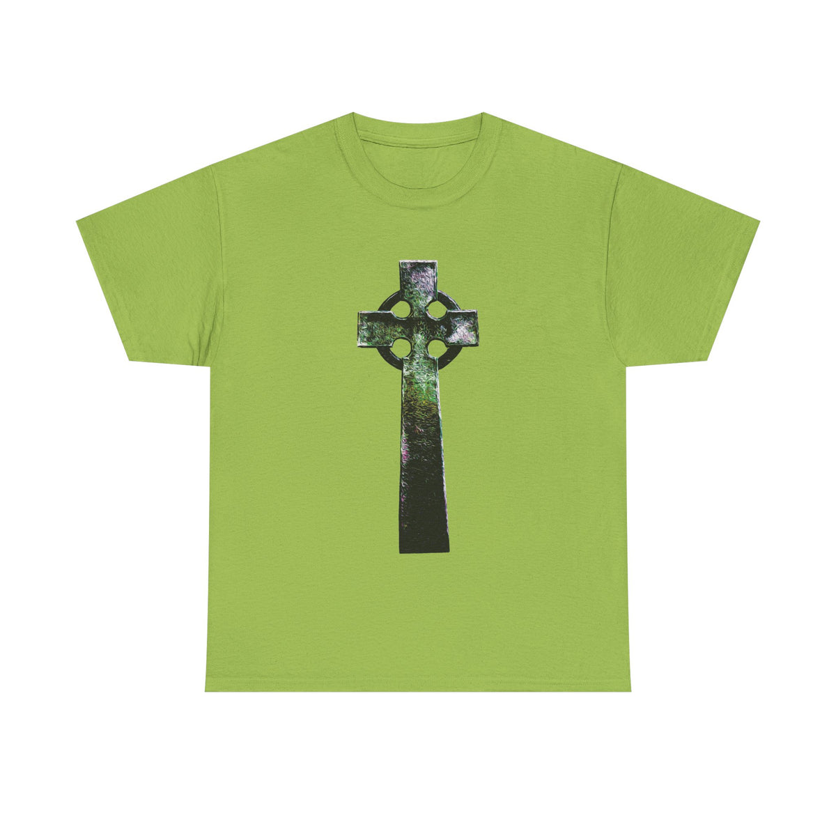 Celtic Cross T-Shirt — Vintage Stone Cross Graphic Tee