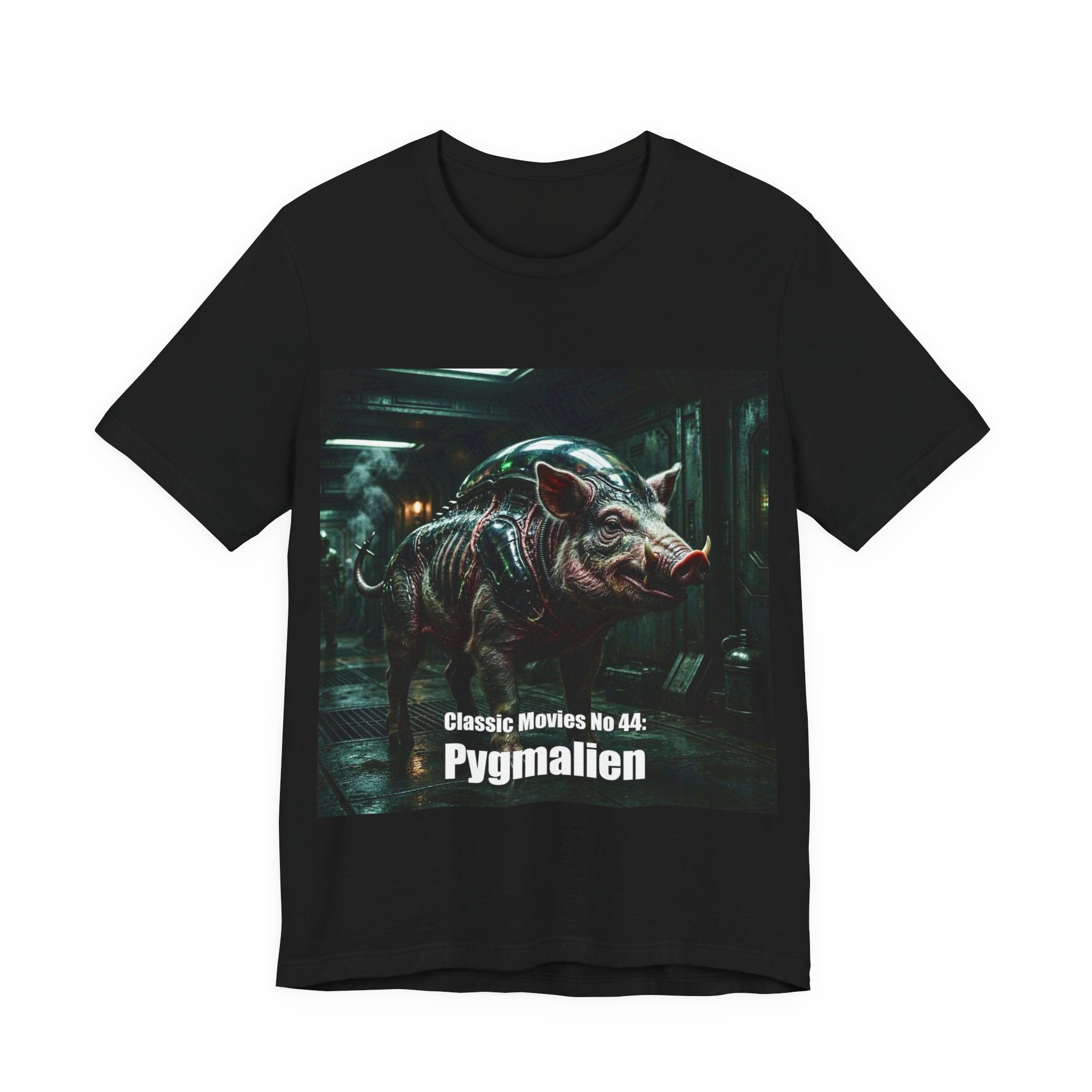 Classic Movies No 44 - Pygmalien Tee | Sci-Fi Creature Illustration