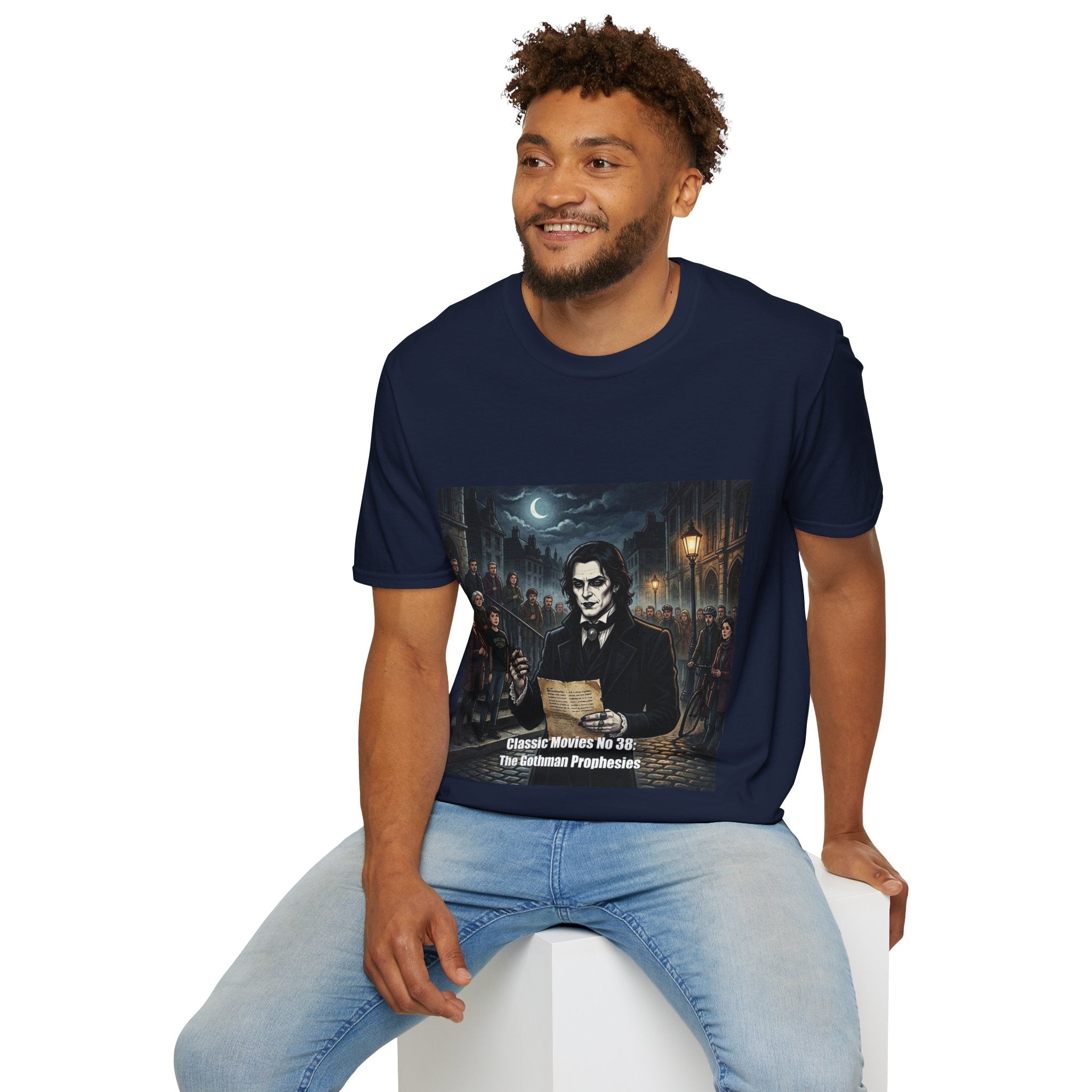 Classic Movies No 38 - The Gothman Prophecies T-Shirt | Vintage Horror Portrait Tee