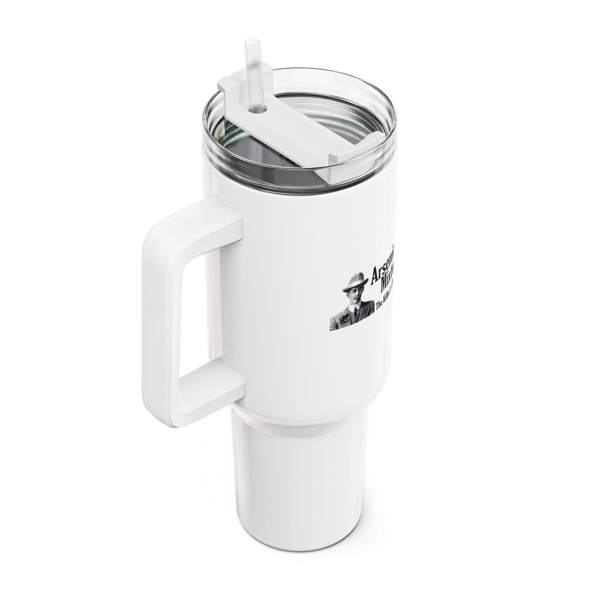 Arsenical Mixture Branded 40oz Tumbler — Humorous Travel Mug