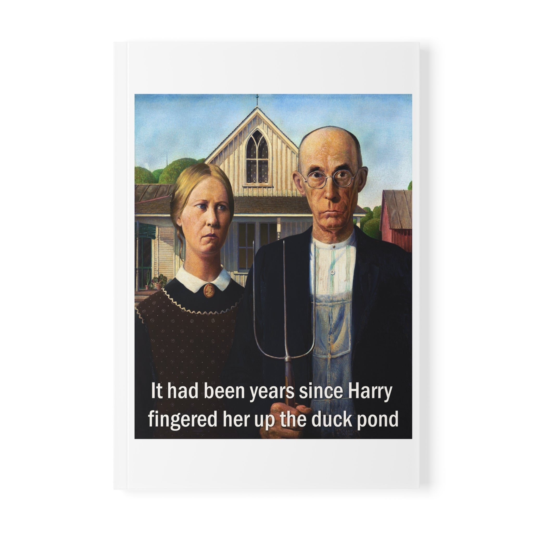 It had been years... American Gothic Notebook