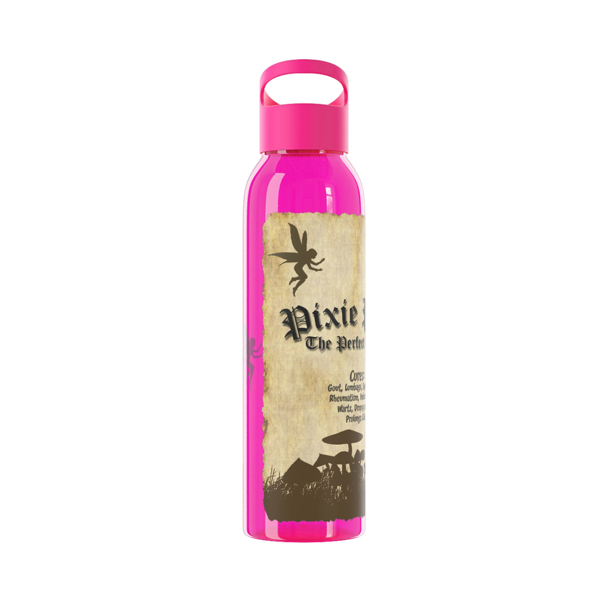 Pixie Piss Water Bottle — Fantasy Fairy Potion Label Drink Bottle