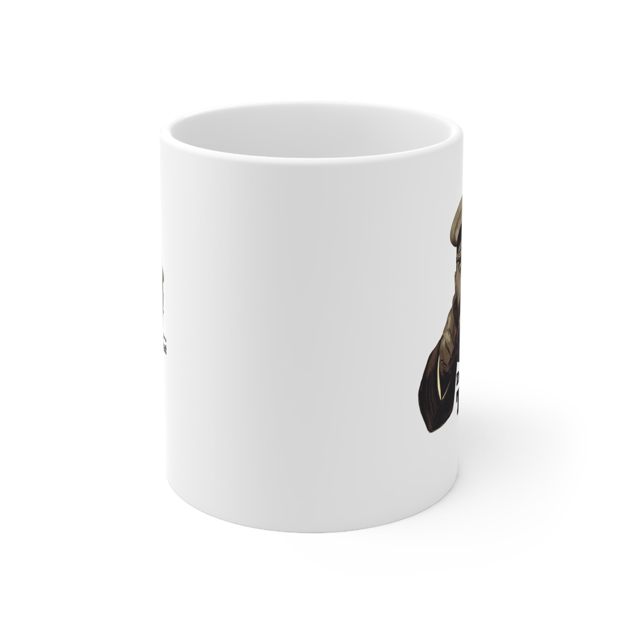 Ceramic Mug — "Don't Be a Twat" Coffee Cup