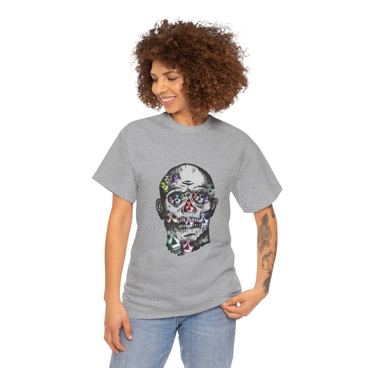 Skulls within a Skull Graphic Tee