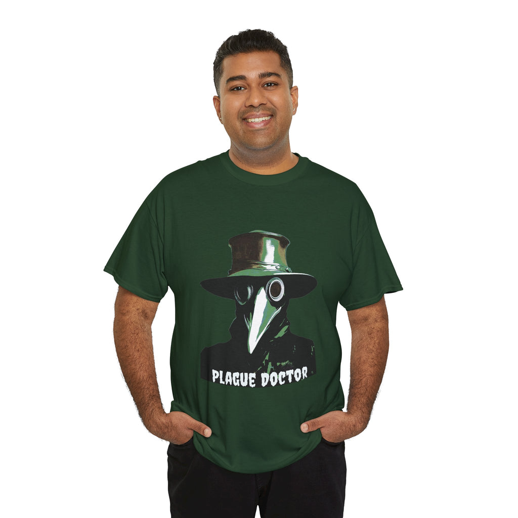 Plague Doctor T‑Shirt — Vintage Gothic Tee