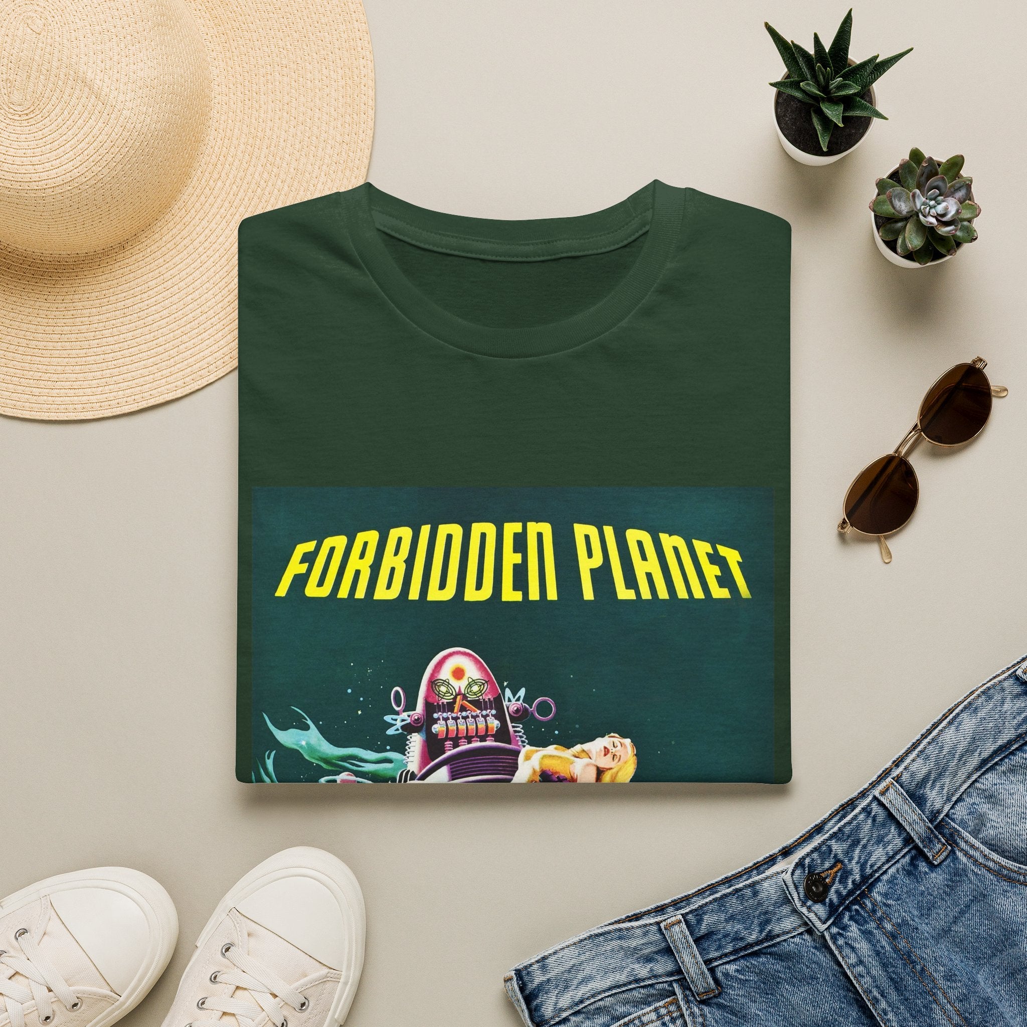 Forbidden Planet Retro Sci‑Fi T‑Shirt
