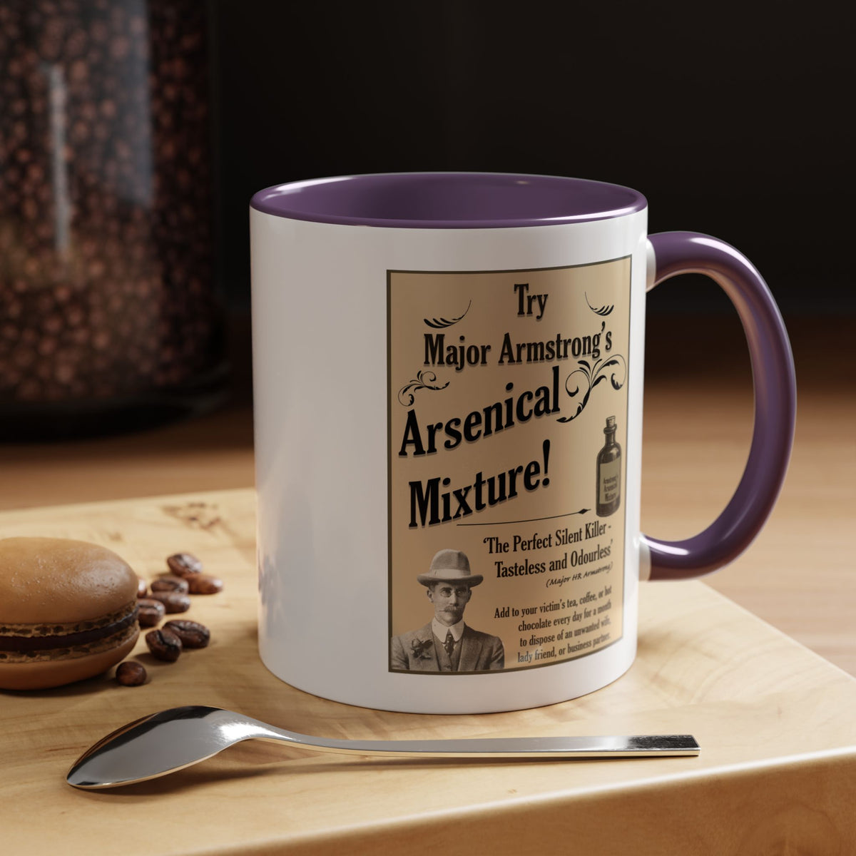 Vintage Arsenical Mixture Coffee Mug - Retro Advertising Accent Mug