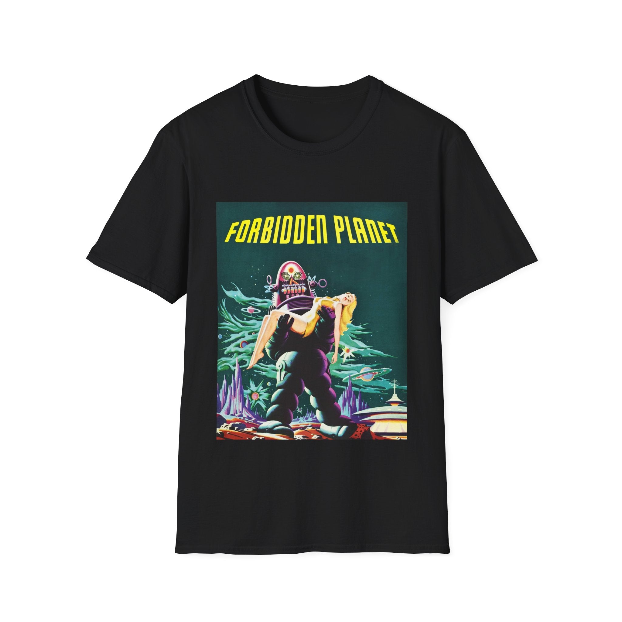 Forbidden Planet Retro Sci‑Fi T‑Shirt