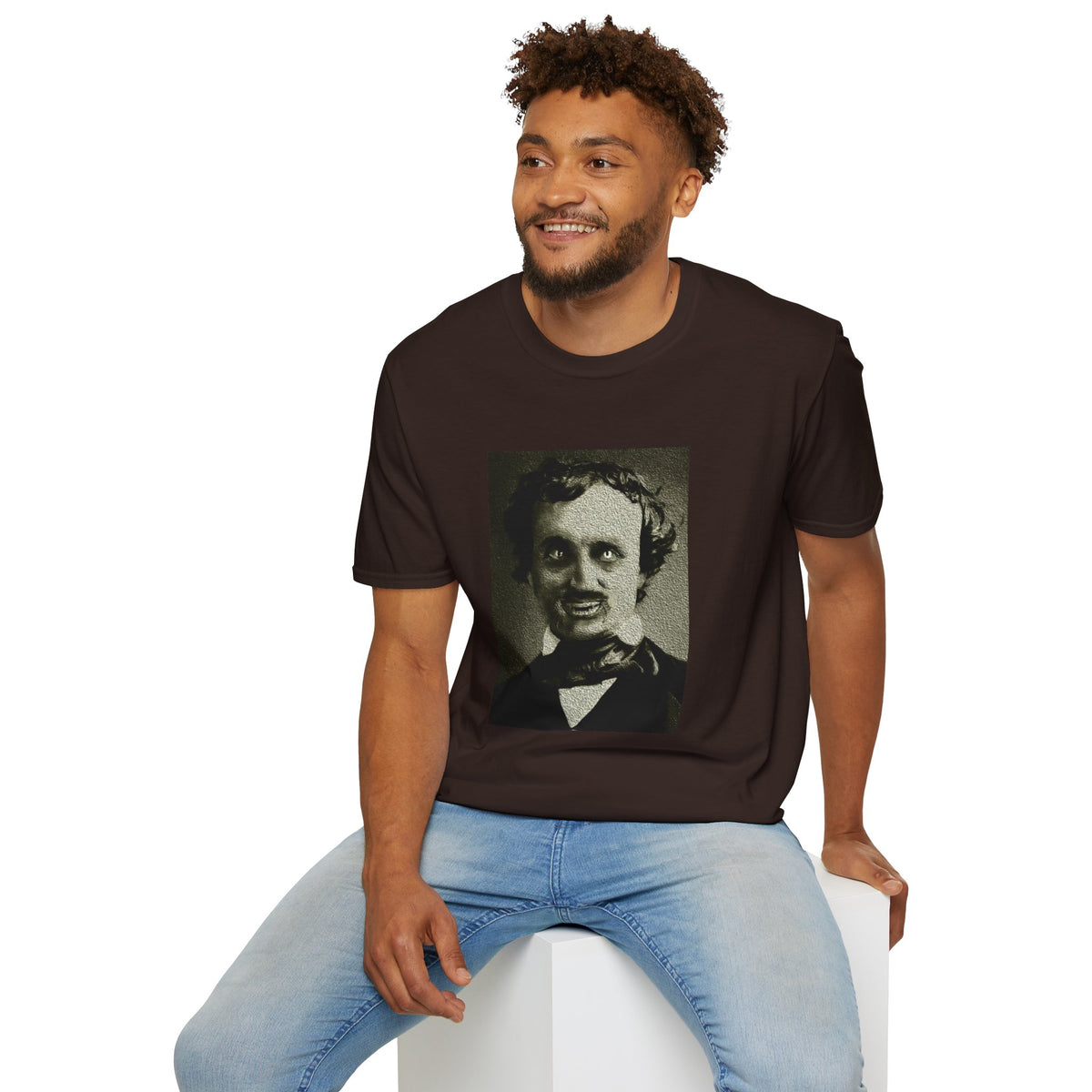 Edgar Allan Poe Vampire Portrait T-Shirt
