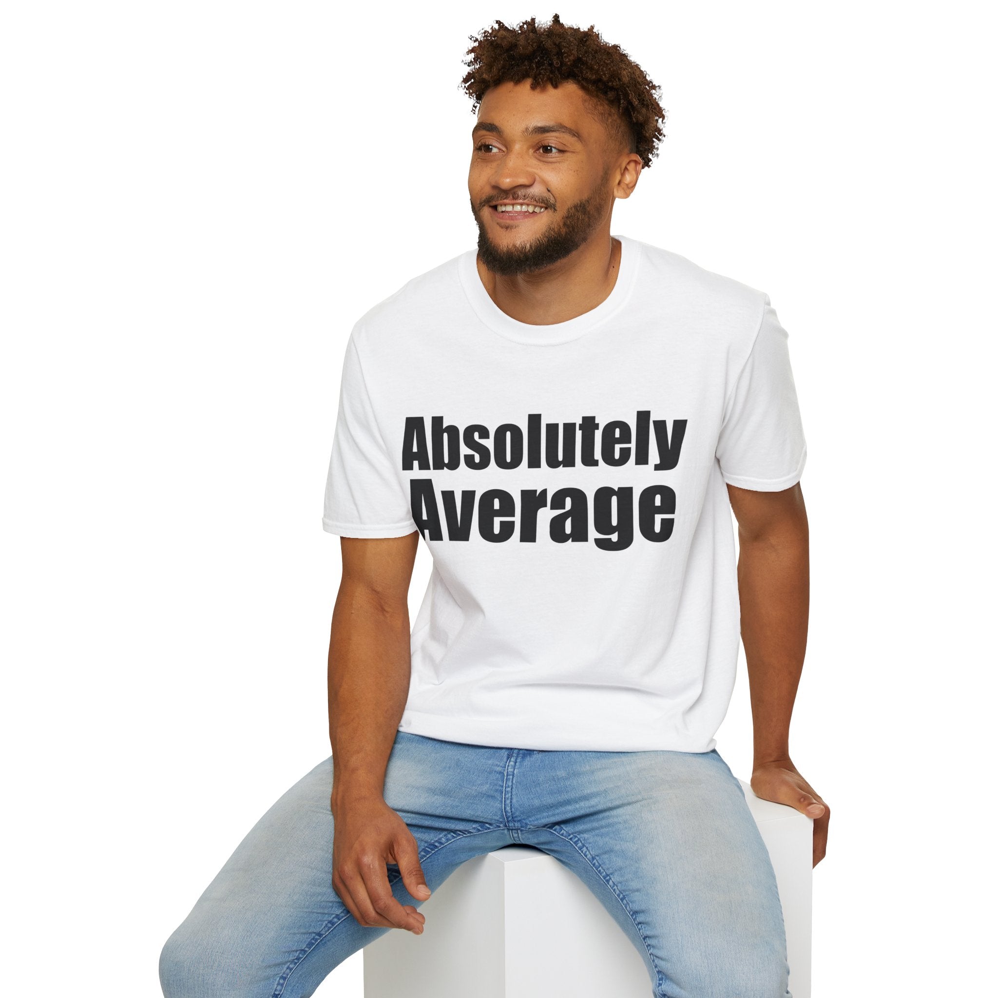 Absolutely Average T-Shirt — Funny Minimalist Graphic Tee