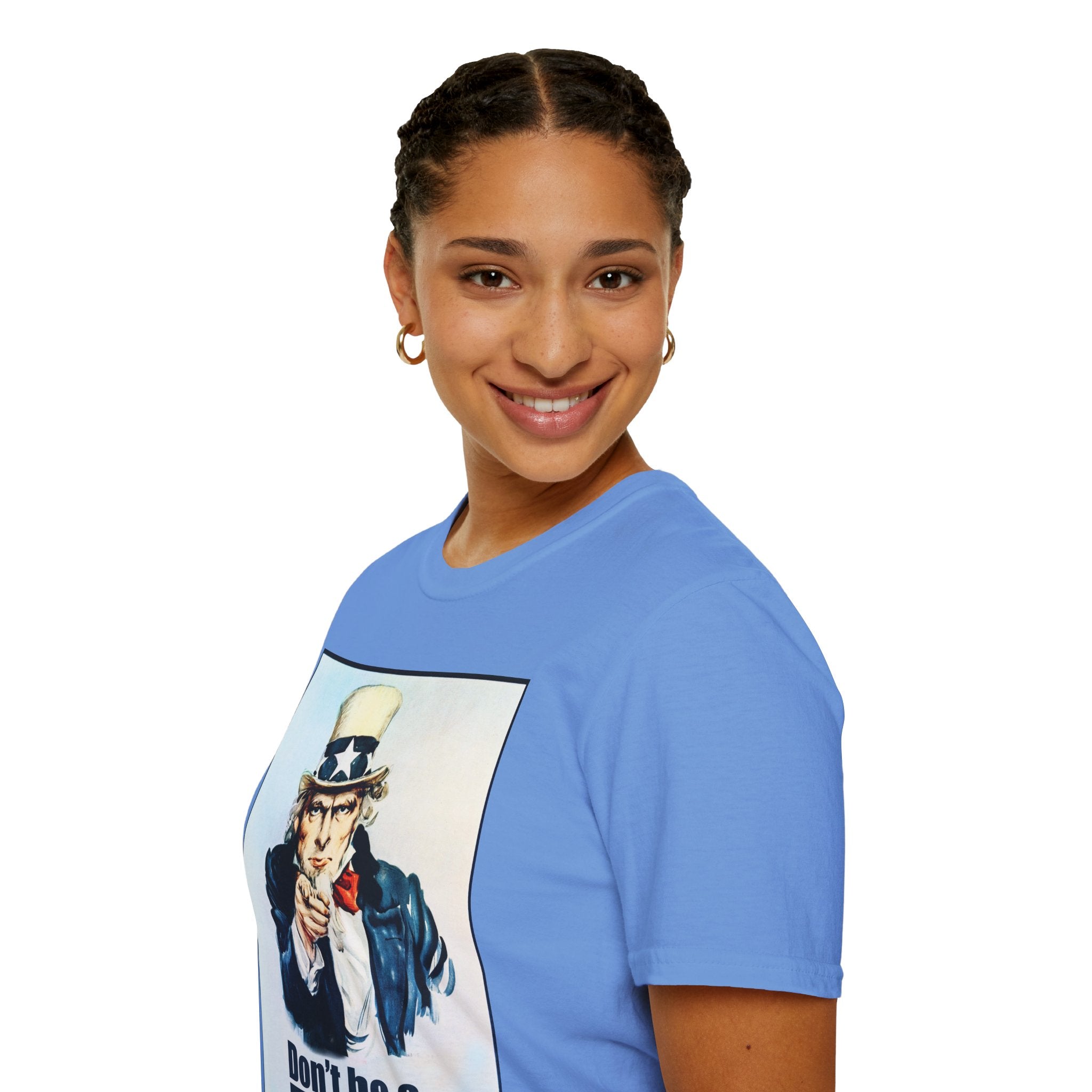 Uncle Sam Don't Be a Twat T-Shirt | Political Satire Tee
