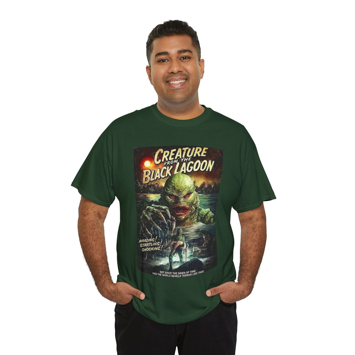 Creature from the Black Lagoon Tee — Retro Monster Movie Poster T-Shirt