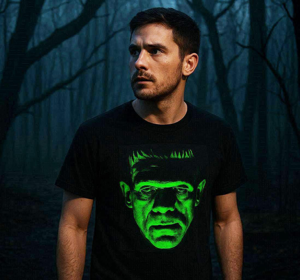 Frankenstein Graphic T-Shirt — Horror Monster Tee for Halloween